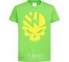 Kids T-shirt Volkswagen skull orchid-green фото