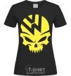 Women's T-shirt Volkswagen skull black фото