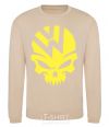 Sweatshirt Volkswagen skull sand фото