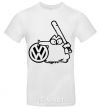 Men's T-Shirt Danger Volkswagen White фото