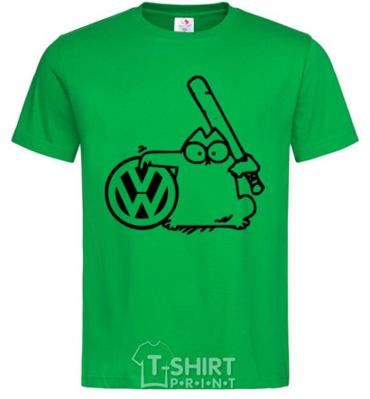 Men's T-Shirt Danger Volkswagen kelly-green фото