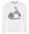 Sweatshirt Danger Volkswagen White фото