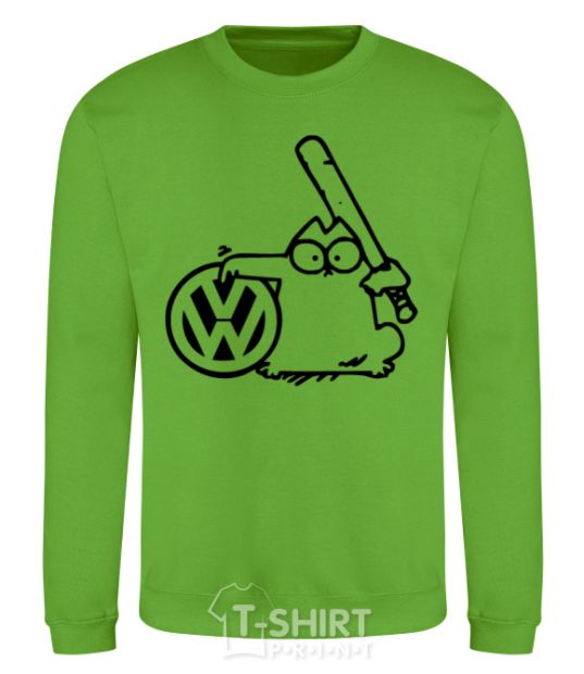 Sweatshirt Danger Volkswagen orchid-green фото