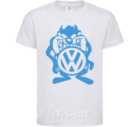 Kids T-shirt VW cartoon White фото