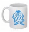 Чашка керамическая Мульт VW Белый фото