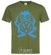 Men's T-Shirt VW cartoon millennial-khaki фото