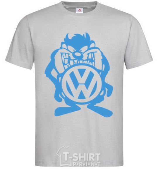 Men's T-Shirt VW cartoon grey фото