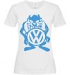 Women's T-shirt VW cartoon White фото