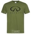 Men's T-Shirt Infiniti Logo millennial-khaki фото