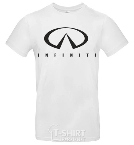 Мужская футболка Infiniti Logo Белый фото