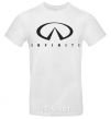 Men's T-Shirt Infiniti Logo White фото