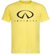 Men's T-Shirt Infiniti Logo cornsilk фото