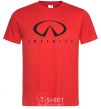 Men's T-Shirt Infiniti Logo red фото