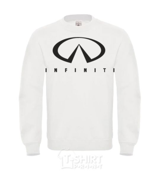 Sweatshirt Infiniti Logo White фото