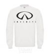 Sweatshirt Infiniti Logo White фото