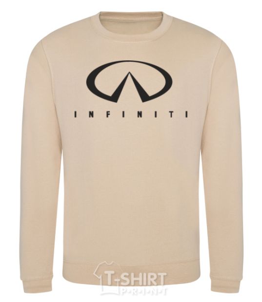 Sweatshirt Infiniti Logo sand фото