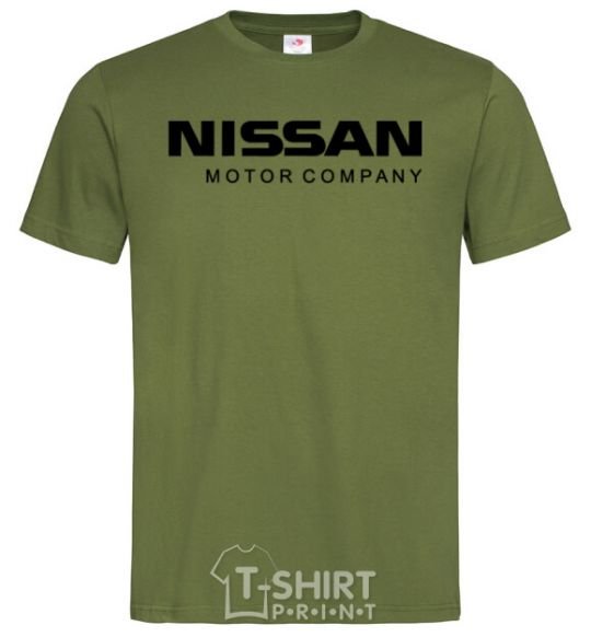 Men's T-Shirt Nissan motor company millennial-khaki фото