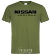 Men's T-Shirt Nissan motor company millennial-khaki фото