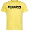 Men's T-Shirt Nissan motor company cornsilk фото