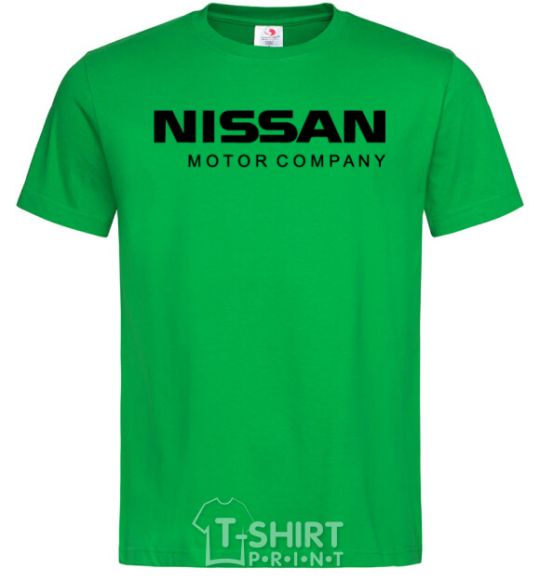 Men's T-Shirt Nissan motor company kelly-green фото