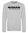 Sweatshirt Nissan motor company sport-grey фото
