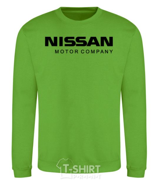 Sweatshirt Nissan motor company orchid-green фото