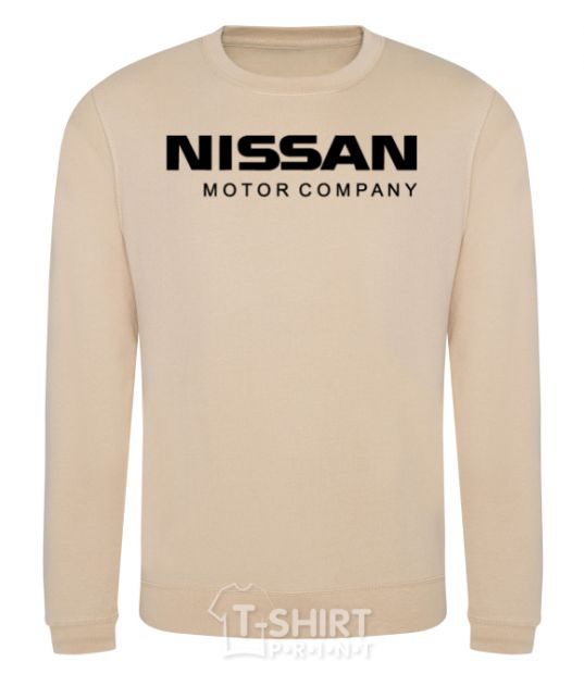 Sweatshirt Nissan motor company sand фото
