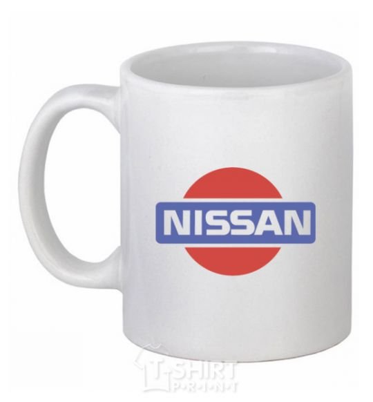 Ceramic mug Nissan pepsi White фото