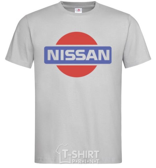 Men's T-Shirt Nissan pepsi grey фото