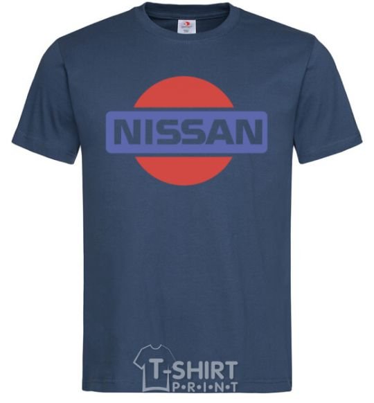 Men's T-Shirt Nissan pepsi navy-blue фото