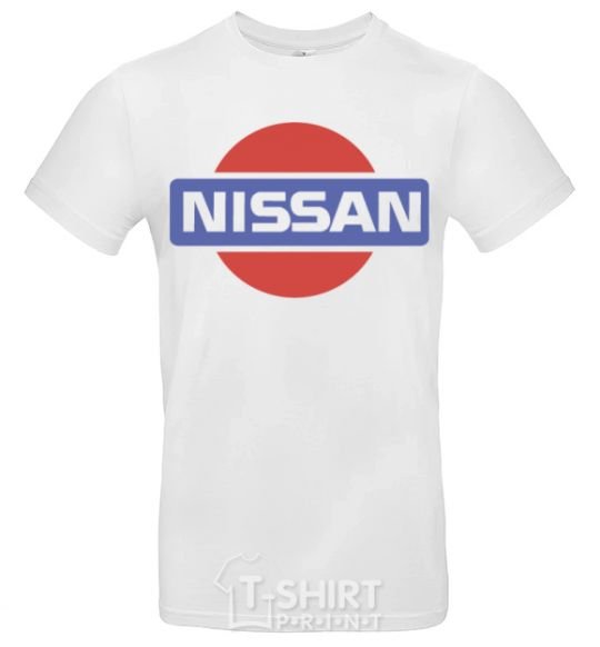 Men's T-Shirt Nissan pepsi White фото