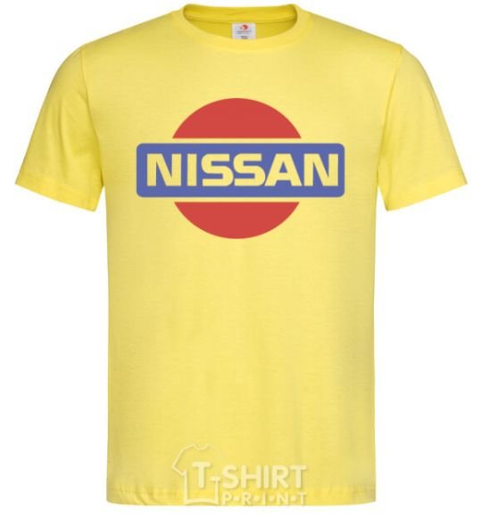 Men's T-Shirt Nissan pepsi cornsilk фото