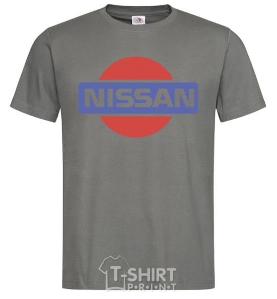 Men's T-Shirt Nissan pepsi dark-grey фото