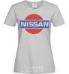 Women's T-shirt Nissan pepsi grey фото