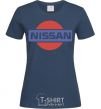 Women's T-shirt Nissan pepsi navy-blue фото