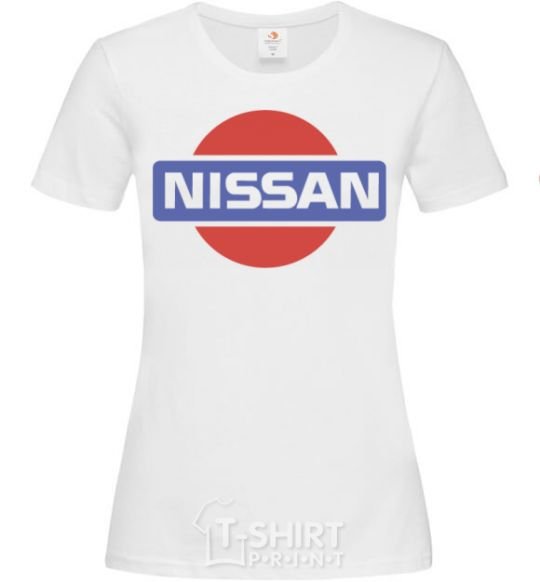 Women's T-shirt Nissan pepsi White фото