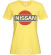 Women's T-shirt Nissan pepsi cornsilk фото