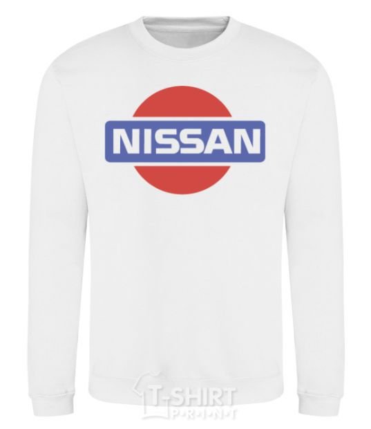 Sweatshirt Nissan pepsi White фото