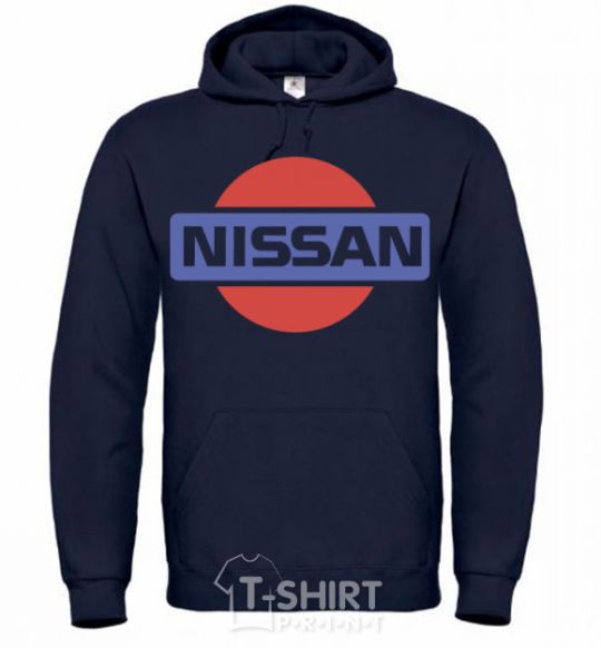 Men`s hoodie Nissan pepsi navy-blue фото