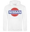 Men`s hoodie Nissan pepsi White фото