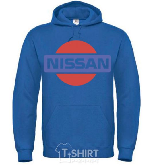 Men`s hoodie Nissan pepsi royal фото