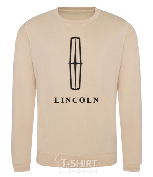 Sweatshirt Logo Lincoln sand фото
