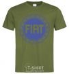 Men's T-Shirt Logo Fiat millennial-khaki фото