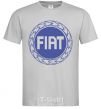 Men's T-Shirt Logo Fiat grey фото