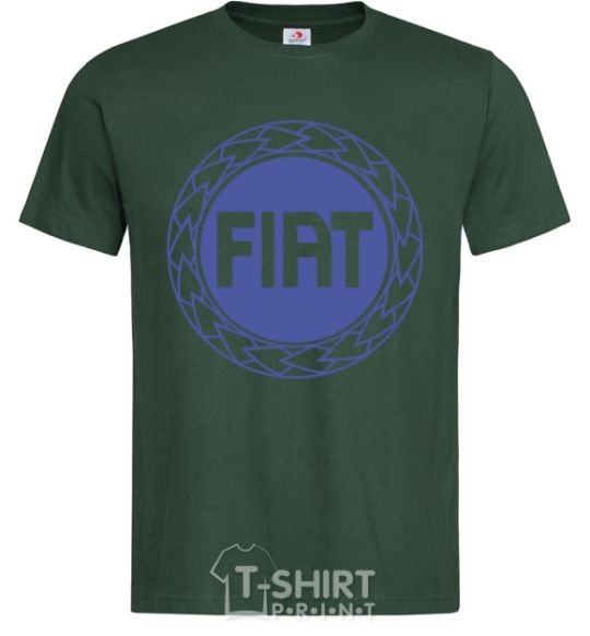 Men's T-Shirt Logo Fiat bottle-green фото