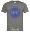 Men's T-Shirt Logo Fiat dark-grey фото