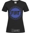 Women's T-shirt Logo Fiat black фото