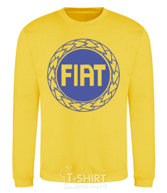 Sweatshirt Logo Fiat yellow фото