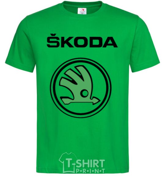 Men's T-Shirt Logo skoda kelly-green фото