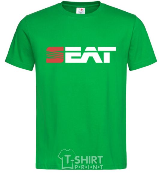 Men's T-Shirt Seat logo kelly-green фото